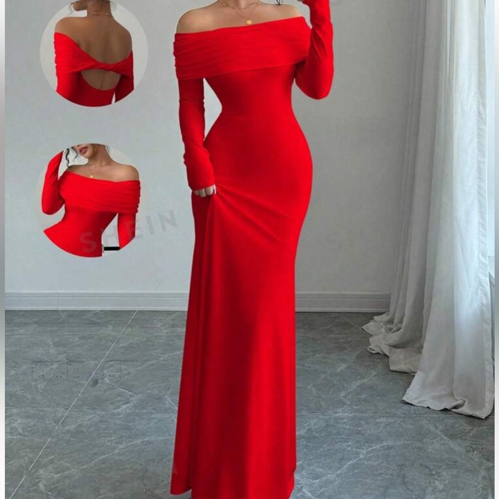 Red dress